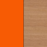 orange/oak